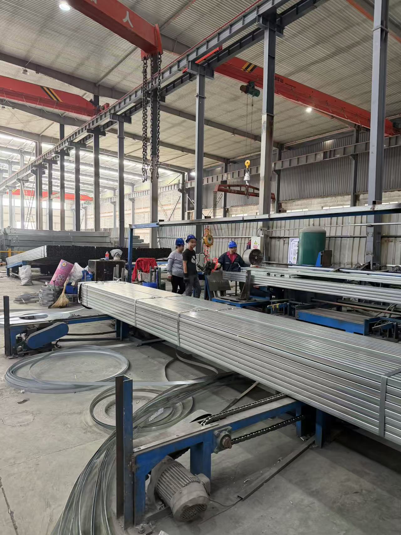 Jia Yi Steel Pipe standardized workshop - Factory photo 11 | Galvanized steel pipe manufacturing facility