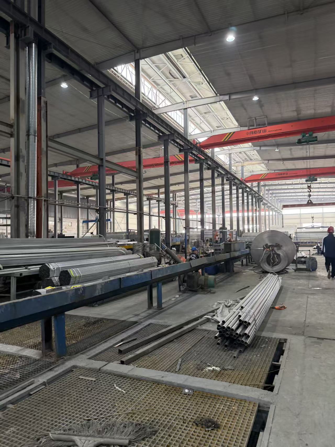 Jia Yi Steel Pipe standardized workshop - Factory photo 12 | Galvanized steel pipe manufacturing facility