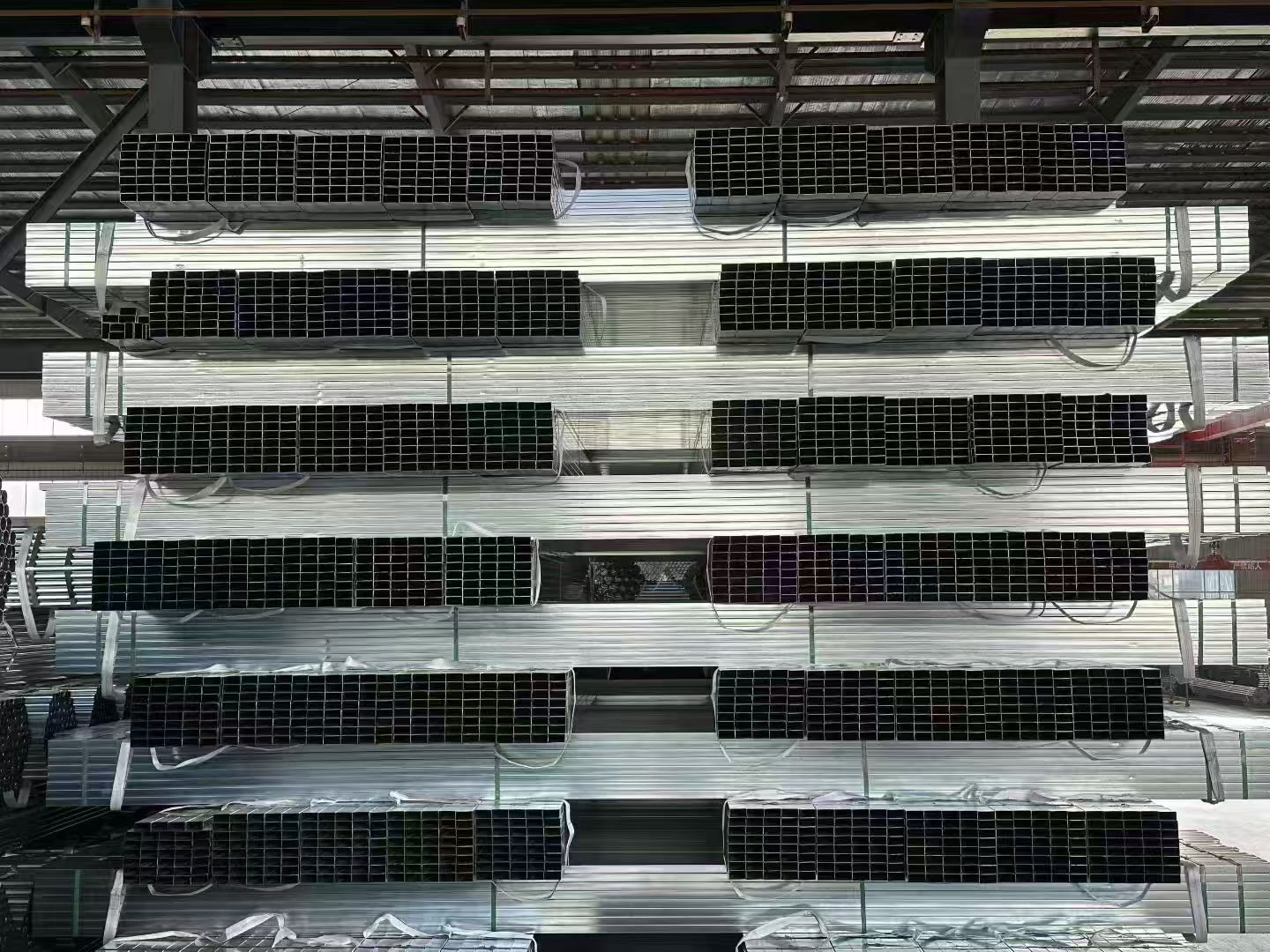 60×120 Galvanized Rectangular Tube - 60mm × 120mm (wall thickness 1.5-3.0mm) | Galvanized steel pipe by Jia Yi Steel Pipe