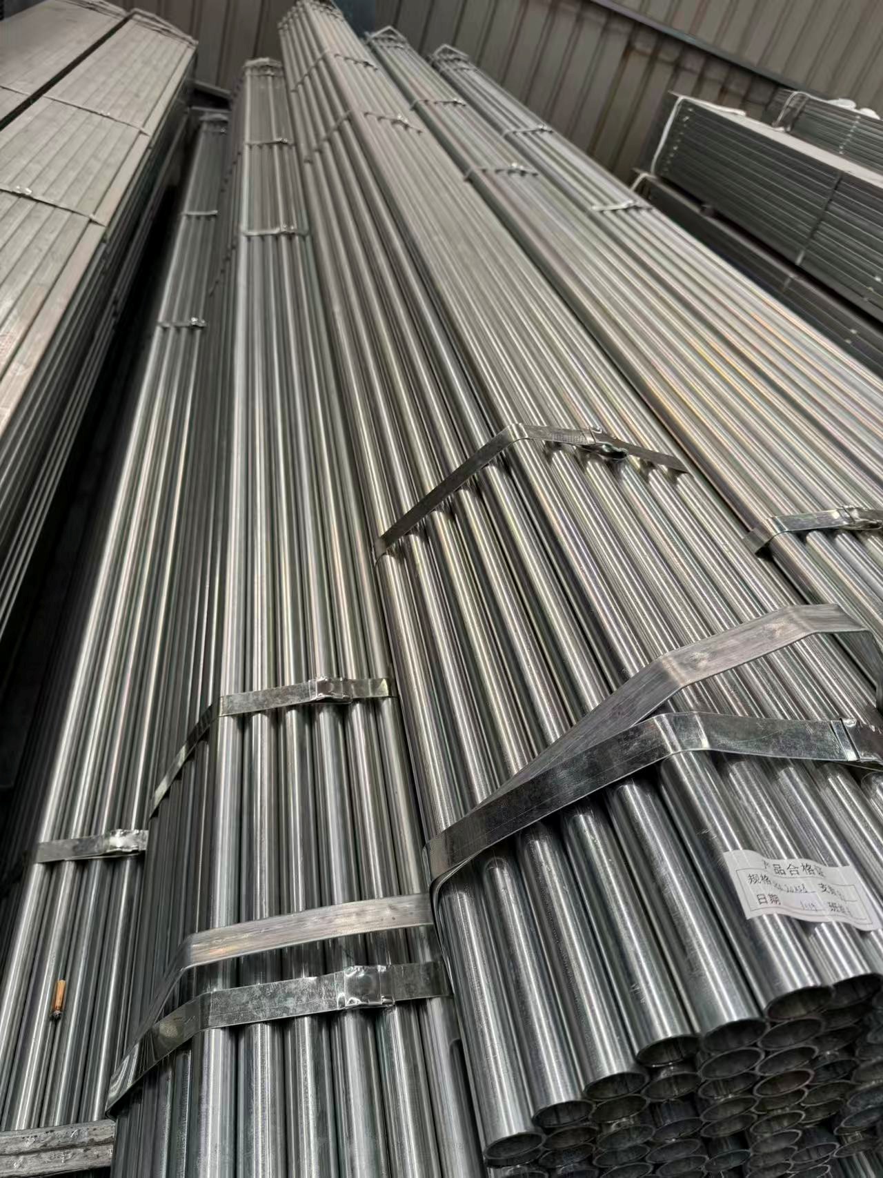 38mm 2.0mm Galvanized Round Pipe — 38mm × 2.0mm | Galvanized steel pipe